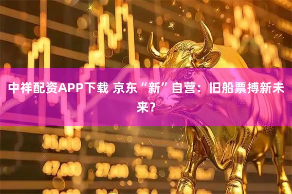 中祥配资APP下载 京东“新”自营:旧船票搏新未来?