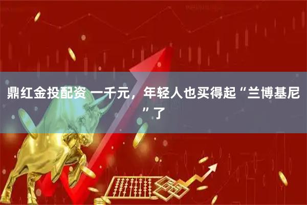 鼎红金投配资 一千元，年轻人也买得起“兰博基尼”了